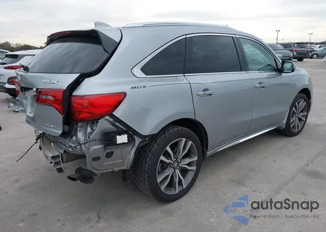2019 Acura Mdx Advance Pkg z USA, uszkodzony, nr VIN 5J8YD4H89KL029184